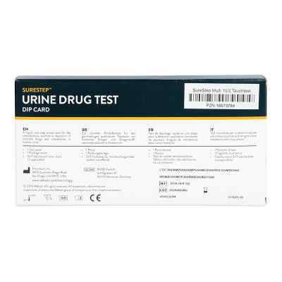 Drogentest Surestep Multi 10 Tauchtest Kombi 8 bei apo-discounter.de bestellen