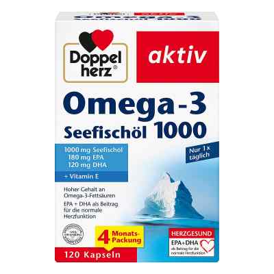 Doppelherz Omega-3 Seefischöl 1000 Kapseln bei apo-discounter.de bestellen