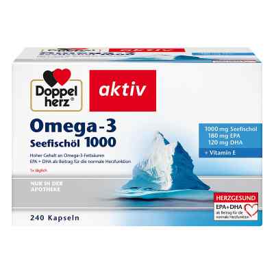 Doppelherz Omega-3 Seefischöl 1000 Kapseln bei apo-discounter.de bestellen
