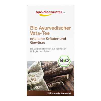 Bio Ayurvedischer Vata-Tee Filterbeutel von apo-discounter bei apo-discounter.de bestellen