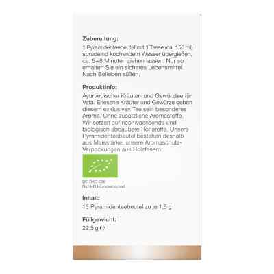 Bio Ayurvedischer Vata-Tee Filterbeutel von apo-discounter bei apo-discounter.de bestellen