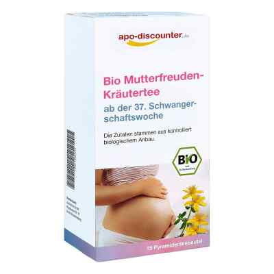 Bio Mutterfreuden-Kräutertee mit Himbeerblätt.Fbtl. von apo-disc bei apo-discounter.de bestellen