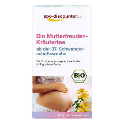 Bio Mutterfreuden-Kräutertee mit Himbeerblätt.Fbtl. von apo-disc bei apo-discounter.de bestellen
