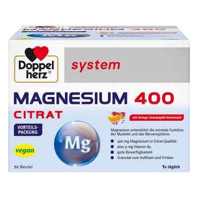 Doppelherz system Magnesium 400 Citrat bei apo-discounter.de bestellen