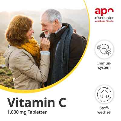 Vitamin C1000 mg Tabletten von apo-discounter bei apo-discounter.de bestellen