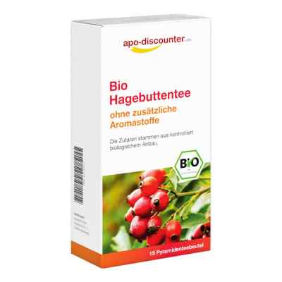Bio Hagebutten Tee Filterbeutel von apo-discounter bei apo-discounter.de bestellen
