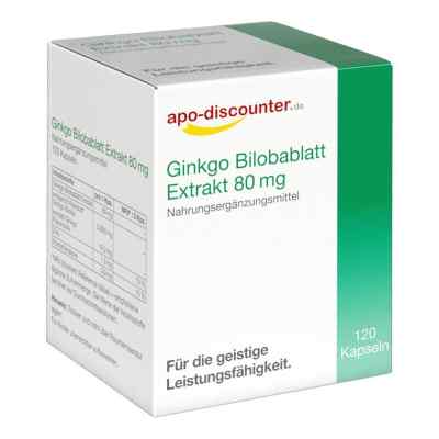 Ginkgo Bilobablatt Extrakt 80 mg Kapseln bei apo-discounter.de bestellen