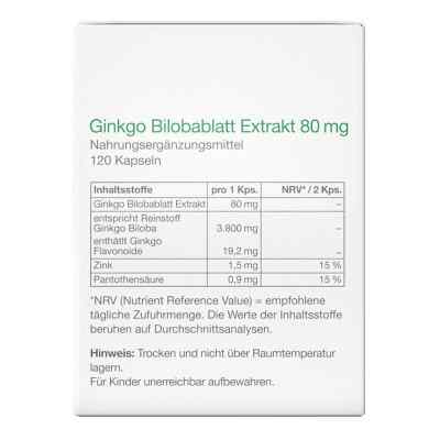 Ginkgo Bilobablatt Extrakt 80 mg Kapseln bei apo-discounter.de bestellen