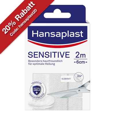 Hansaplast Sensitive Pflaster 2x6