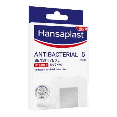 Hansaplast Antibacterial Sensitive XL 6x7 bei apo-discounter.de bestellen