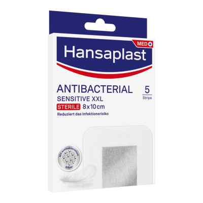 Hansaplast Antibacterial Sensitive XXL 8x10 bei apo-discounter.de bestellen