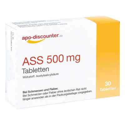 Ass 500 mg Tab apo-discounter bei apo-discounter.de bestellen