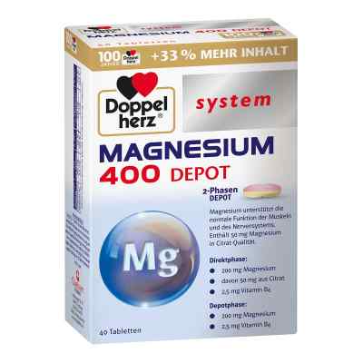 Doppelherz Magnesium 400 Depot System Tabletten bei apo-discounter.de bestellen