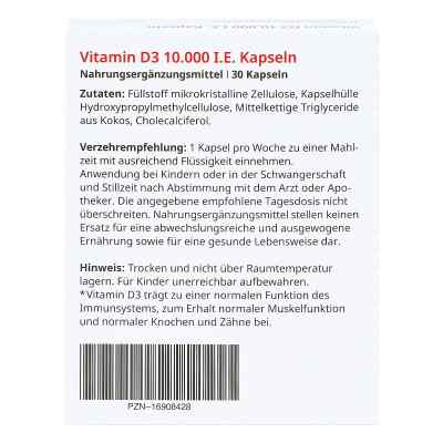 Vitamin D3 10.000 I.e. Kapseln bei apo-discounter.de bestellen