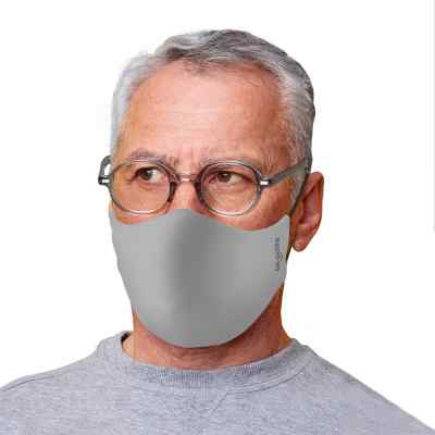 Bepolite Maske antibakteriell Brille hellgrau bei apo-discounter.de bestellen