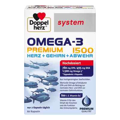 Doppelherz Omega-3 Premium 1500 System Kapseln bei apo-discounter.de bestellen
