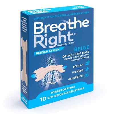 Besser Atmen Breathe Right Nasenstrips beige bei apo-discounter.de bestellen