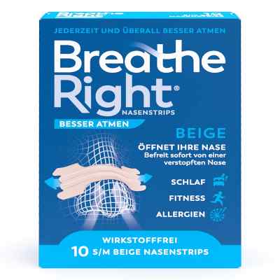Besser Atmen Breathe Right Nasenstrips beige bei apo-discounter.de bestellen