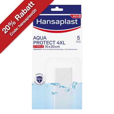 Hansaplast Aqua Protect Wundverband steril 10x20 Cm
