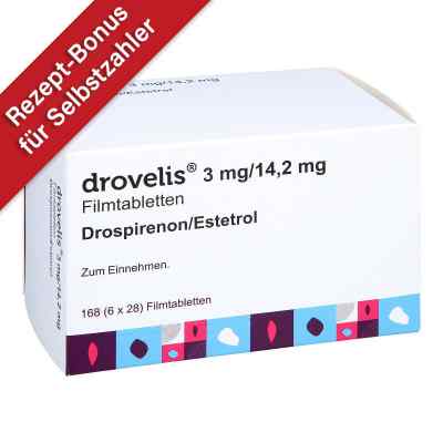 Drovelis 3 Mg/14,2 Mg Filmtabletten 6X28 stk von Gedeon Richter Pharma GmbH PZN 17293265