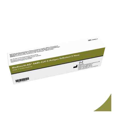 Laientest Medicovid-ag Sars-cov-2 Antigen Selbsttest Nase bei apo-discounter.de bestellen