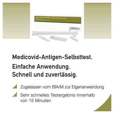 Laientest Medicovid-ag Sars-cov-2 Antigen Selbsttest Nase bei apo-discounter.de bestellen