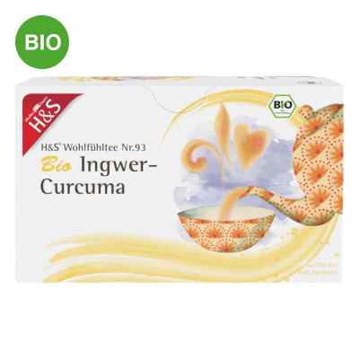 H&s Bio Ingwer-Curcuma Filterbeutel 20X1.25 g von H&S Tee - Gesellschaft mbH & Co. PZN 17442529