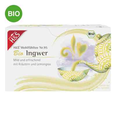 H&S Bio Ingwer Filterbeutel 20X2 g von H&S Tee - Gesellschaft mbH & Co. PZN 17442570
