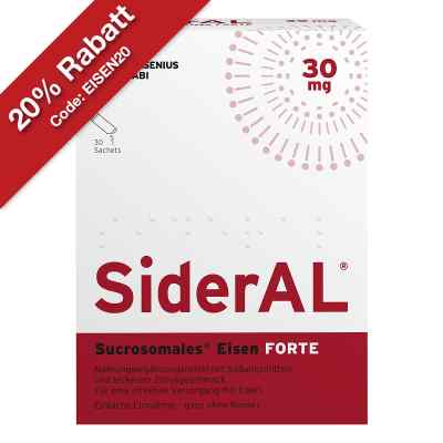 SiderAl Eisen Forte 30 mg Zitrus bei erhöhtem Eisenbedarf