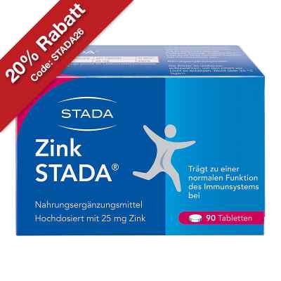 Zink STADA 25mg Zinkcitrat Tabletten