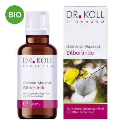Gemmo Mazerat Silberlinde Doktor koll Tilia Tomentosa 50 ml von Dr. Koll Biopharm GmbH PZN 18467980