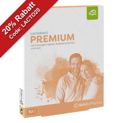 Lactobact PREMIUM Darm-Probiotikum mit Inulin Kapseln