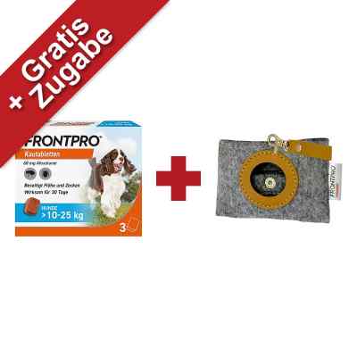 FRONTPRO Kautabletten für Hunde 10-25kg