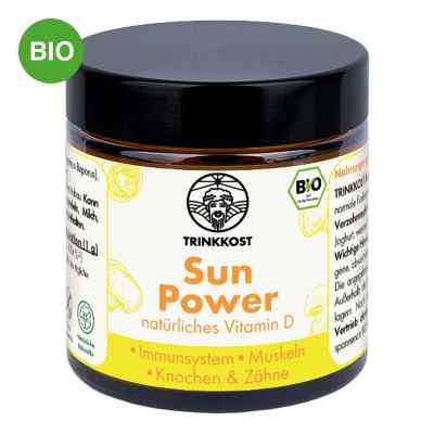 Trinkkost Bio Pulver Sun Power 30 g von ALLPHARM Vertriebs GmbH PZN 19299757