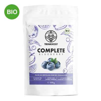 Trinkkost Complete Bio Blueberry Pulver 500 g von ALLPHARM Vertriebs GmbH PZN 19352434