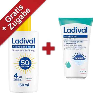 Ladival Allergische Haut Sonnenschutz-Spray LSF 50+ Körper 150 ml von STADA Consumer Health Deutschland GmbH PZN 19362680