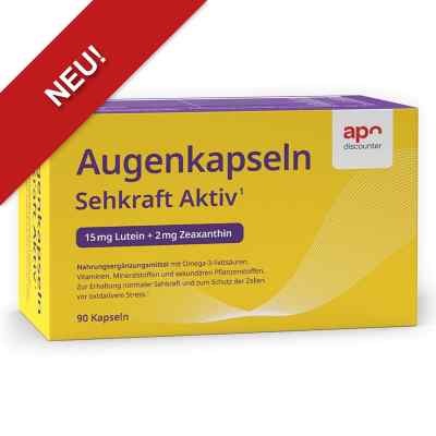 Augenkapseln Lutein 15 mg von apodiscounter
