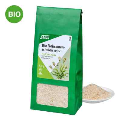 Bio Flohsamenschalen indisch Beutel 200 g von SALUS Pharma GmbH PZN 19861992