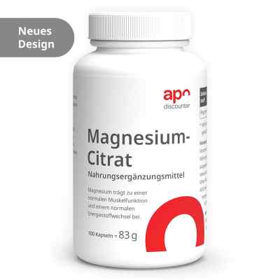 Magnesiumcitrat Kapseln von apodiscounter 