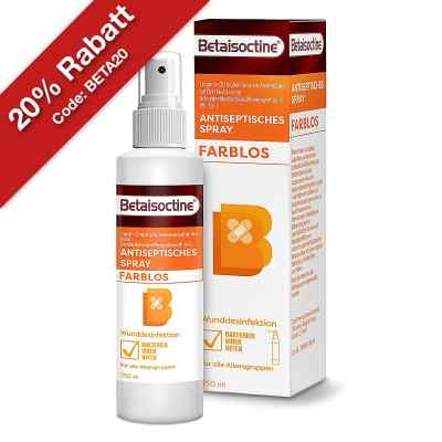 Betaisoctine Spray antiseptische Wunddesinfektion