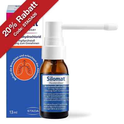 Silomat Hustenlöser Ambroxolhydrochlorid 10 mg/Sprühstoß Lösung 