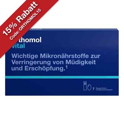 Orthomol Vital Trinkfläschchen/Kapseln Kombipack.