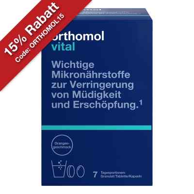 Orthomol Vital Granulat/Tablette/Kapseln Orange
