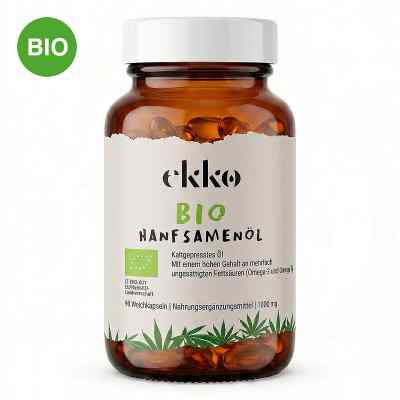 Bio Hanfsamenöl 1000 mg Weichkapseln
