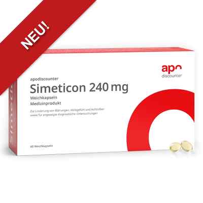 Simeticon Kapseln 240 mg von apodiscounter
