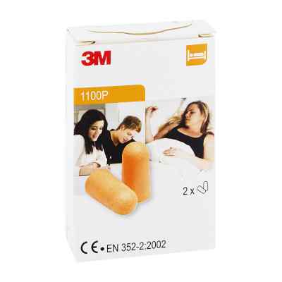 3m Gehörschutzstöpsel 1100 für Einmalgebr. 4 stk von 3M Deutschland GmbH PZN 00280614