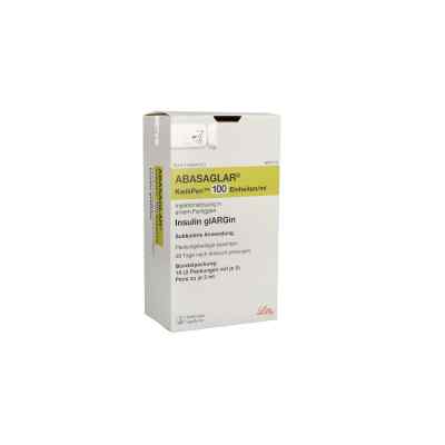 ABASAGLAR 100 Einheiten/ml Injektionslösung KwikPen 3ml 10X3 ml von LILLY DEUTSCHLAND GmbH PZN 11219196