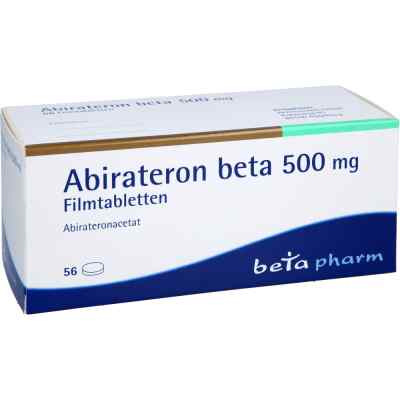 Abirateron Beta 500 Mg Filmtabletten 56 stk von betapharm Arzneimittel GmbH PZN 17623343
