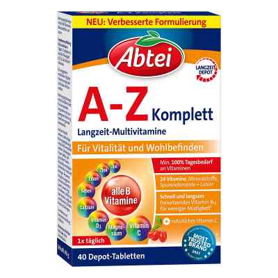 Abtei A-Z Komplett Tabletten 40 stk von Omega Pharma Deutschland GmbH PZN 17364769