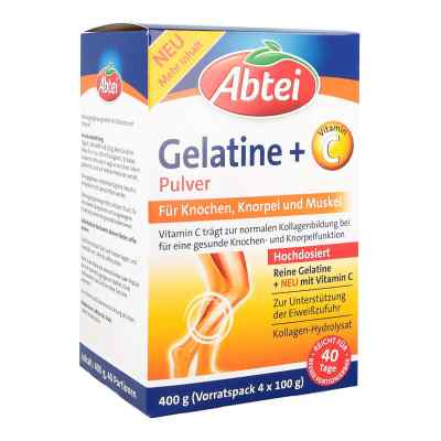 Abtei Gelatine Plus Vitamin C Pulver 400 g von Perrigo Deutschland GmbH PZN 15570602